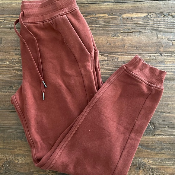 lululemon athletica Pants - Warm Burgundy Jogger Pants